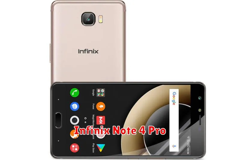 Infinix Note 4 Pro