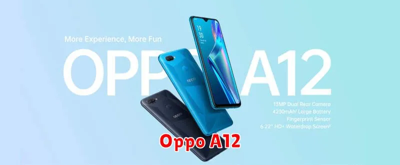 Oppo A12