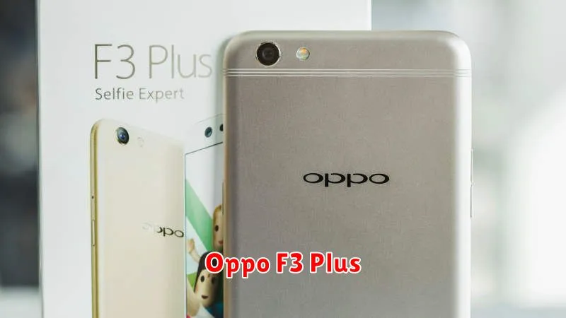 Oppo F3 Plus