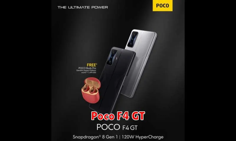 Poco F4 GT