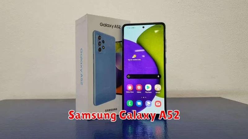 Samsung Galaxy A52