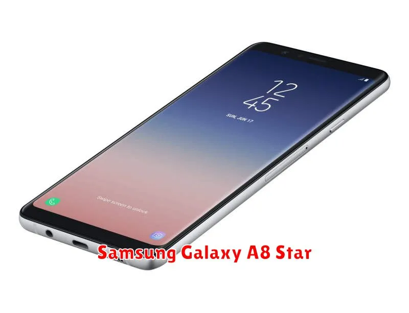 Samsung Galaxy A8 Star