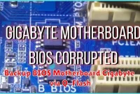 Backup BIOS Motherboard Gigabyte via Q-Flash