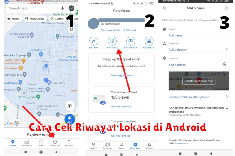 Cara Cek Riwayat Lokasi di Android