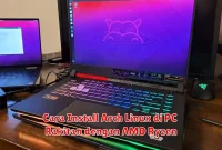 Cara Install Arch Linux di PC Rakitan dengan AMD Ryzen