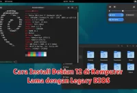 Cara Install Debian 12 di Komputer Lama dengan Legacy BIOS
