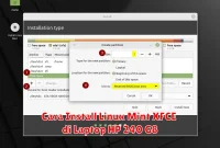 Cara Install Linux Mint XFCE di Laptop HP 240 G8