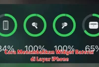 Cara Menambahkan Widget Baterai di Layar iPhone