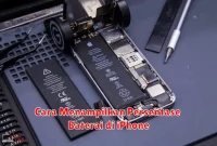 Cara Menampilkan Persentase Baterai di iPhone