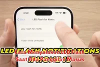 Cara Menyalakan LED Flash Saat Ada Panggilan Masuk