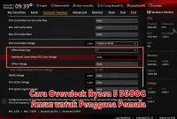 Cara Overclock Ryzen 5 5600G Aman untuk Pengguna Pemula