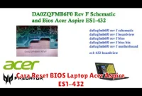 Cara Reset BIOS Laptop Acer Aspire ES1-432