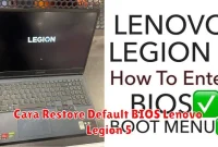 Cara Restore Default BIOS Lenovo Legion 5