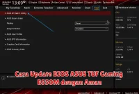 Cara Update BIOS ASUS TUF Gaming B550M dengan Aman