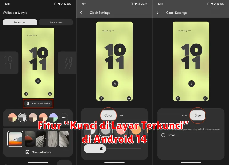 Fitur “Kunci di Layar Terkunci” di Android 14