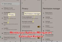 Membatasi Aplikasi Mengakses Galeri dan Kamera