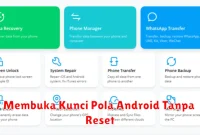 Membuka Kunci Pola Android Tanpa Reset