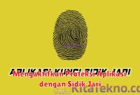 Mengaktifkan Proteksi Aplikasi dengan Sidik Jari