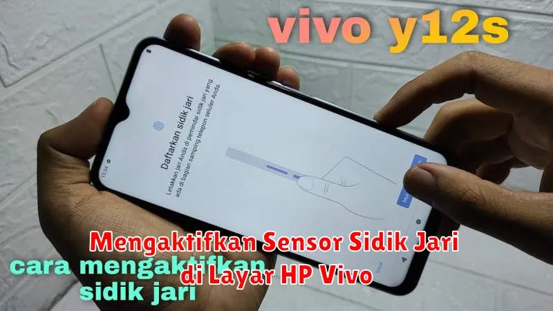 Mengaktifkan Sensor Sidik Jari di Layar HP Vivo