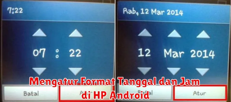 Mengatur Format Tanggal dan Jam di HP Android