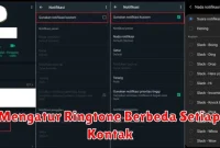 Mengatur Ringtone Berbeda Setiap Kontak