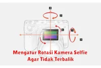 Mengatur Rotasi Kamera Selfie Agar Tidak Terbalik