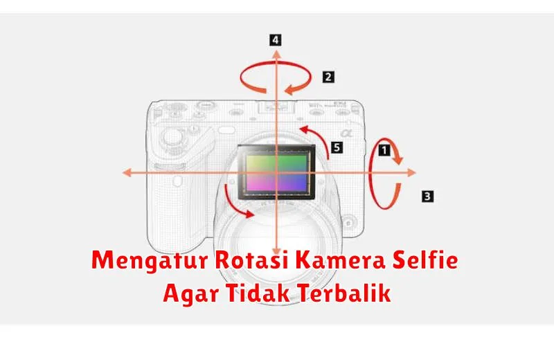 Mengatur Rotasi Kamera Selfie Agar Tidak Terbalik
