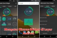 Mengatur Ukuran Widget di Layar Android