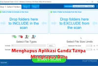 Menghapus Aplikasi Ganda Tanpa Menghapus Data
