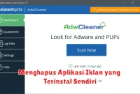 Menghapus Aplikasi Iklan yang Terinstal Sendiri