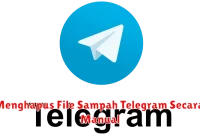 Menghapus File Sampah Telegram Secara Manual