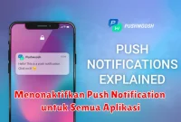 Menonaktifkan Push Notification untuk Semua Aplikasi