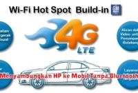 Menyambungkan HP ke Mobil Tanpa Bluetooth