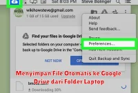 Menyimpan File Otomatis ke Google Drive dari Folder Laptop