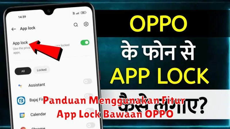 Panduan Menggunakan Fitur App Lock Bawaan OPPO