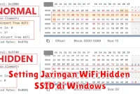 Setting Jaringan WiFi Hidden SSID di Windows