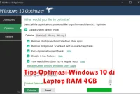 Tips Optimasi Windows 10 di Laptop RAM 4GB