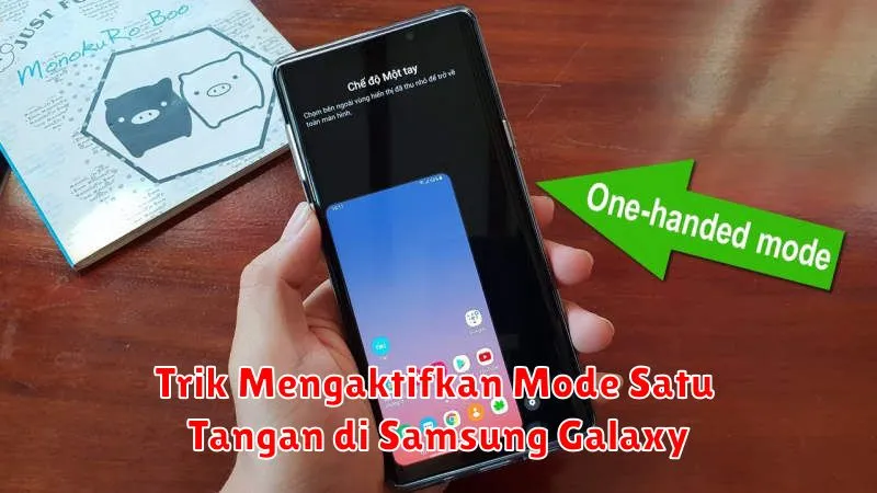Trik Mengaktifkan Mode Satu Tangan di Samsung Galaxy