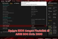 Update BIOS dengan Flashdisk di ASUS ROG Strix Z690